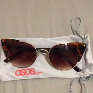 ASOS brand tortoise shell cat eye sunnies